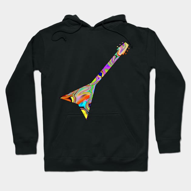 Guitar pattern 0902j Hoodie by kensor